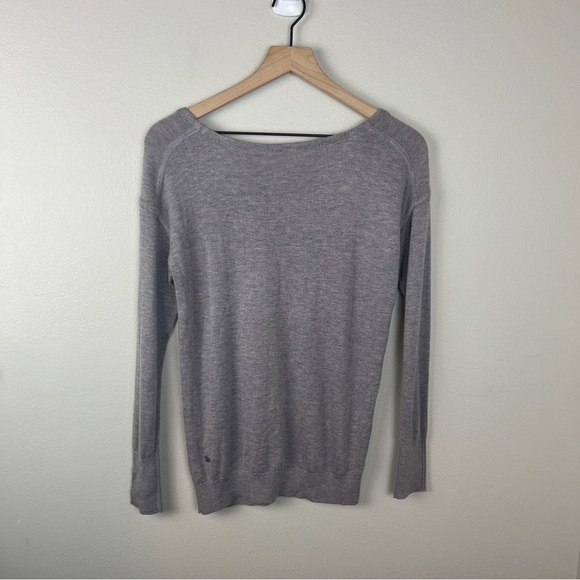 Lululemon Full Extension Sweater Heathered Dark Chrome - Picture 3 of 4